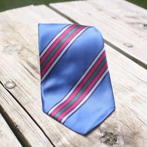 Authentic Burberry london blue silk tie